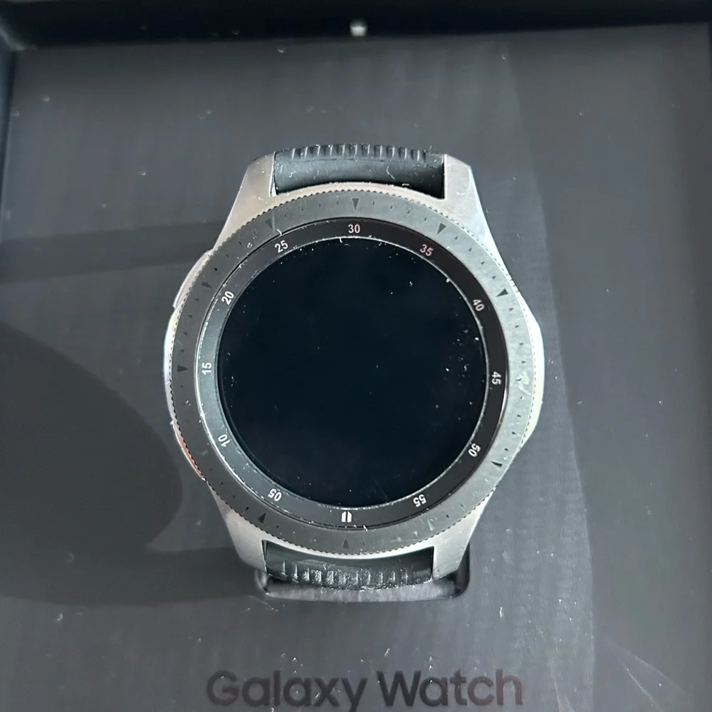 Samsung Galaxy Watch - Silver and Black